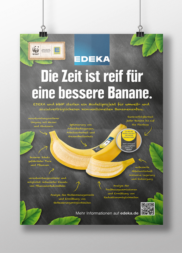 EDEKA: WWF-Banane